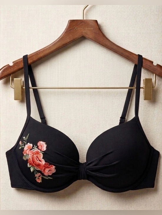 La Vie En Rose Other - NWOT- Black Halter Bikini Top – Size Small (La Vie en Rose